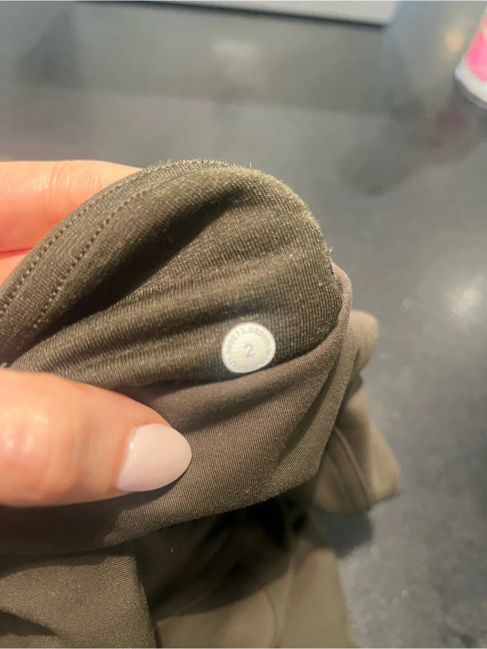 NWOT Lululemon Olive Green Leggings- size 2